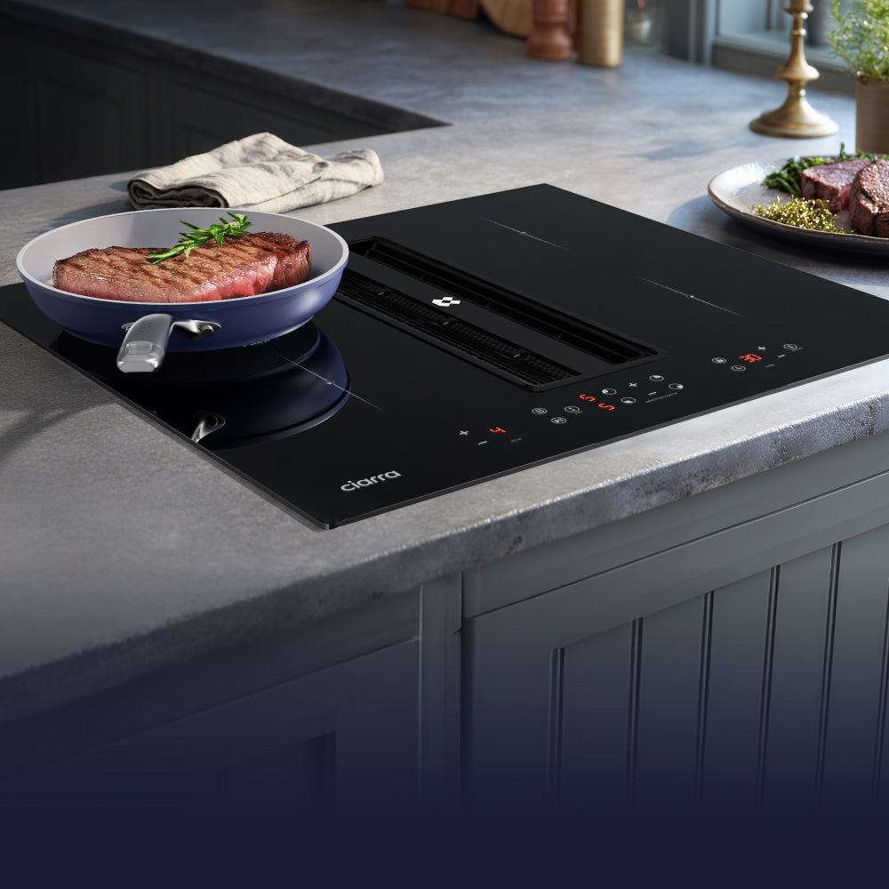 Vitroceramica con Extractor Fácil de Instalar