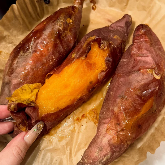 Boniato en freidora de aire