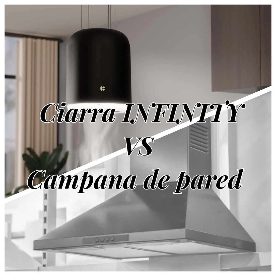 Campana extractora de pared VS Ciarra INFINITY