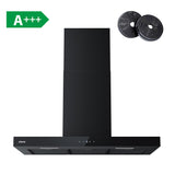 Ciarra Campana extractora de pared de 90cm con control táctil CBCB9102-B