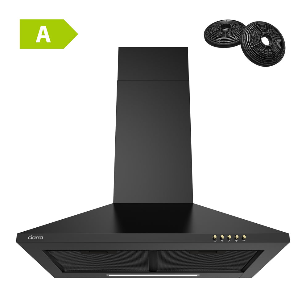 Ciarra 60cm Campana extractora de pared CBCB6201-B