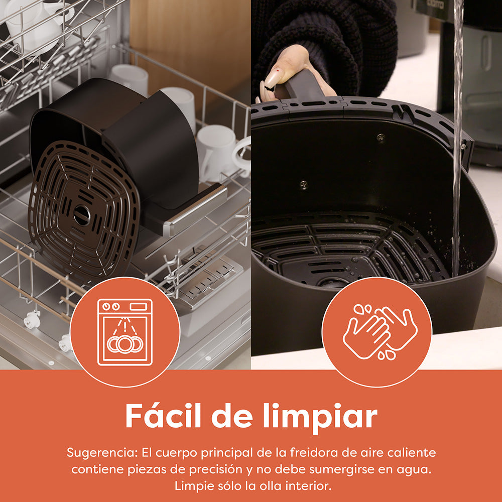 cómo limpiar una freidora de aire