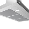 Ciarra Campana extractora de pared de 90cm con control táctil CBCS9102-OW