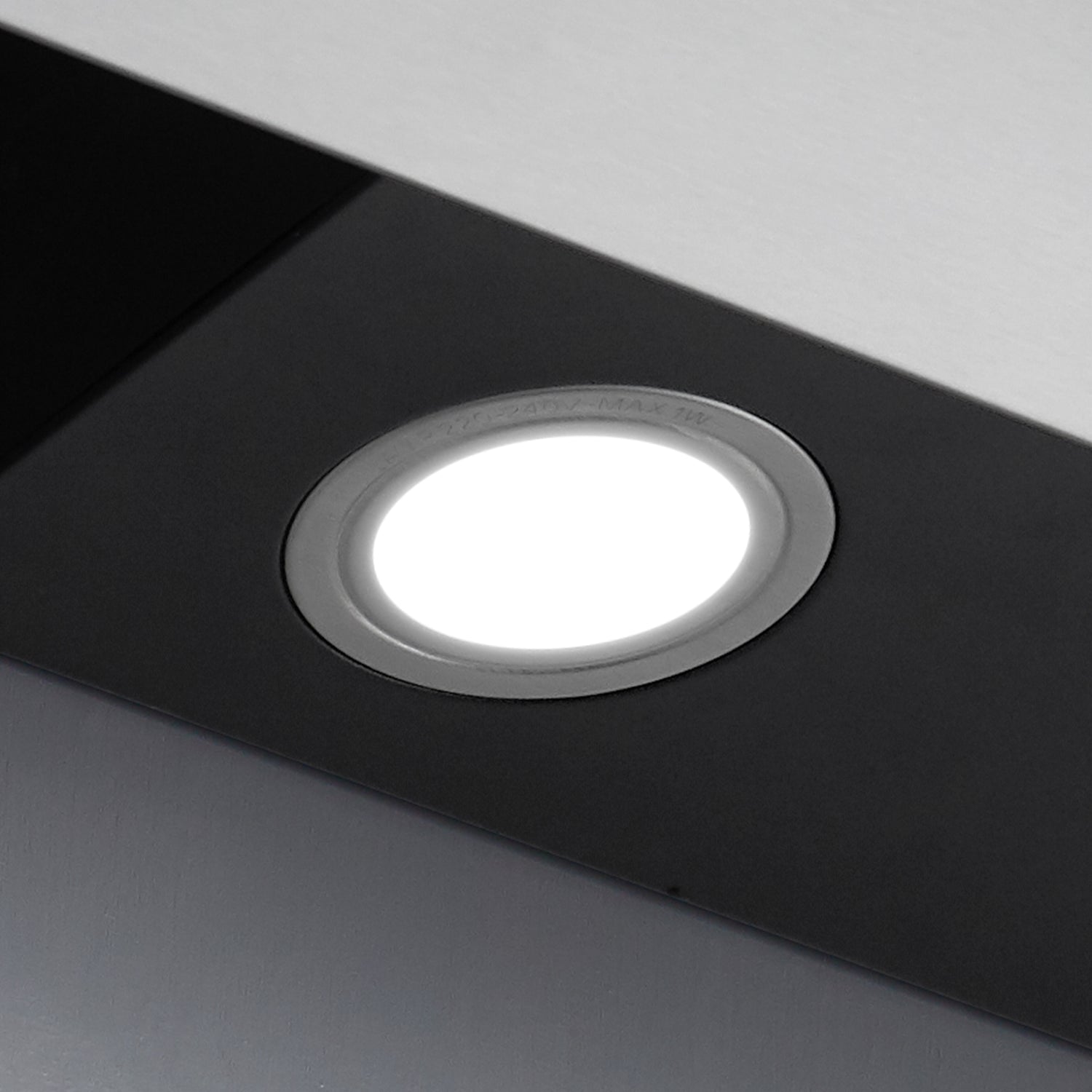 CIARRA 60cm Campana extractora inclinada de 3 velocidades CBCB6736C-OW