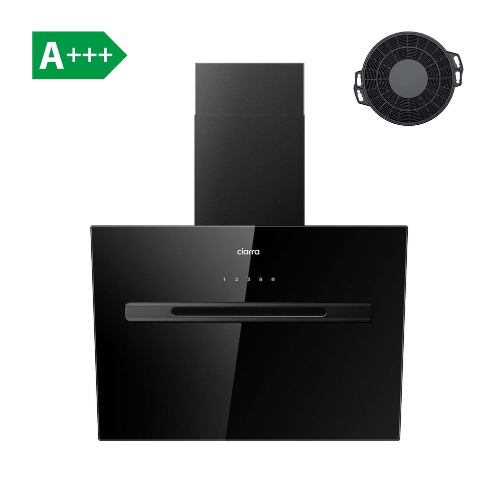 CIARRA Campana extractora 60cm 700m³/h Clase energética A+++ Control inteligente 60 cm CBCB6736G-OW