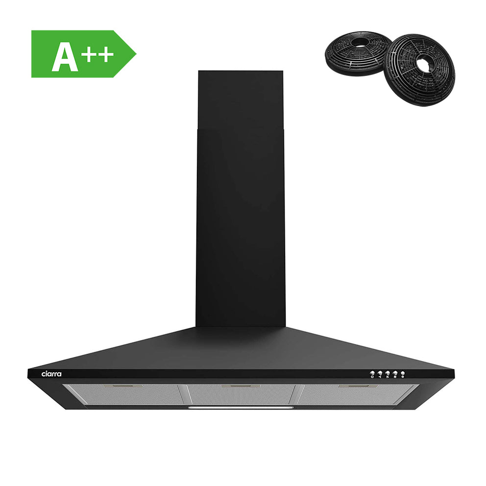 CIARRA 90cm Campana extractora de pared piramidal CBCB9201-OW