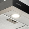 CIARRA Campana extractora 60cm 650m³/h Control táctil Clase A++ CBCS6102-OW