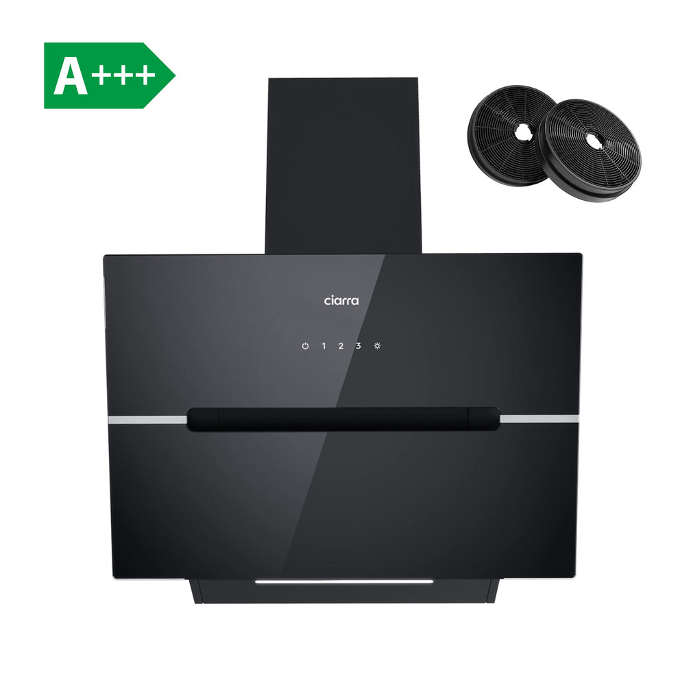 Ciarra Campana extractora vertical 60cm 650m³/h Clase energética A++ CBCB6736F-OW