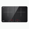 Placa de inducción portable 3500W 2 zonas control táctil CBTIH2-OW