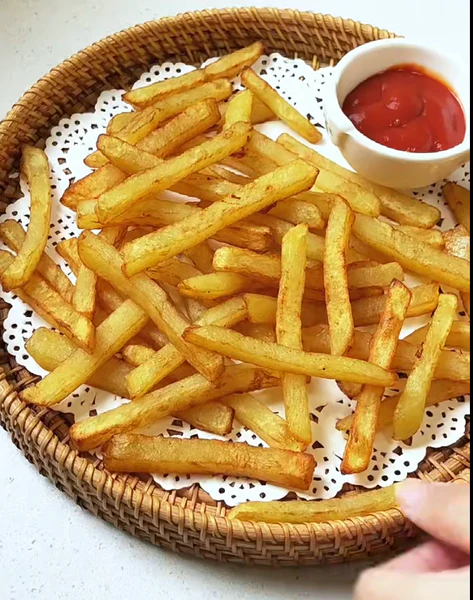 Patatas fritas airfryer