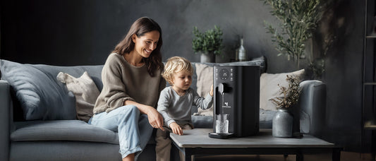 Dispensador de agua caliente – Agua rápida y pura