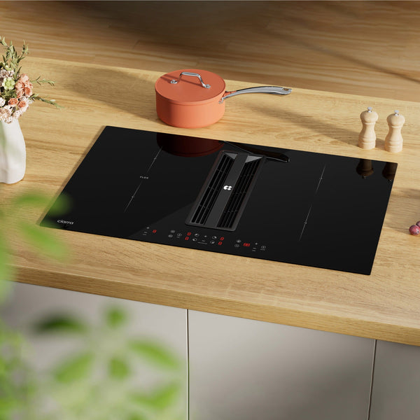 Placa de inducción con extractor: compara los modelos de 39cm, 59cm y 83cm