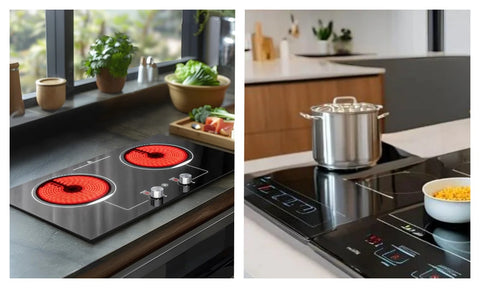 Cocina de inducción vs eléctrica