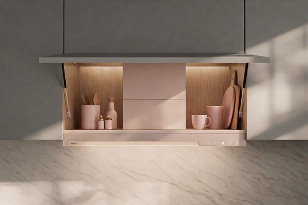 Campanas extractoras invisibles: la clave para un diseño de cocina minimalista