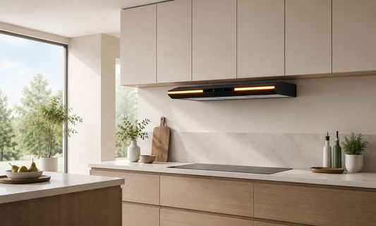 Las mejores campanas extractoras integradas de 90 cm: ventilación de cocina elegante y potente