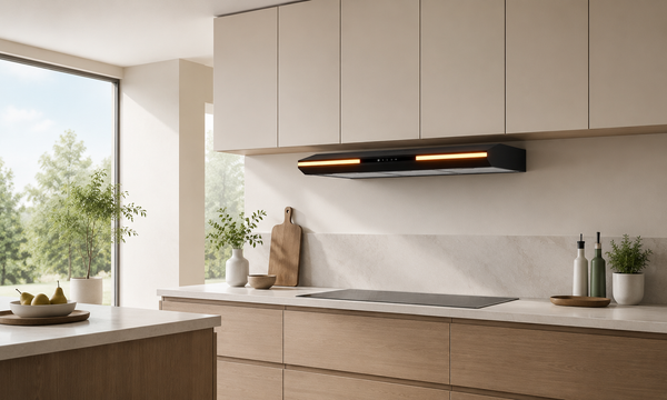 Las mejores campanas extractoras integradas de 90 cm: ventilación de cocina elegante y potente