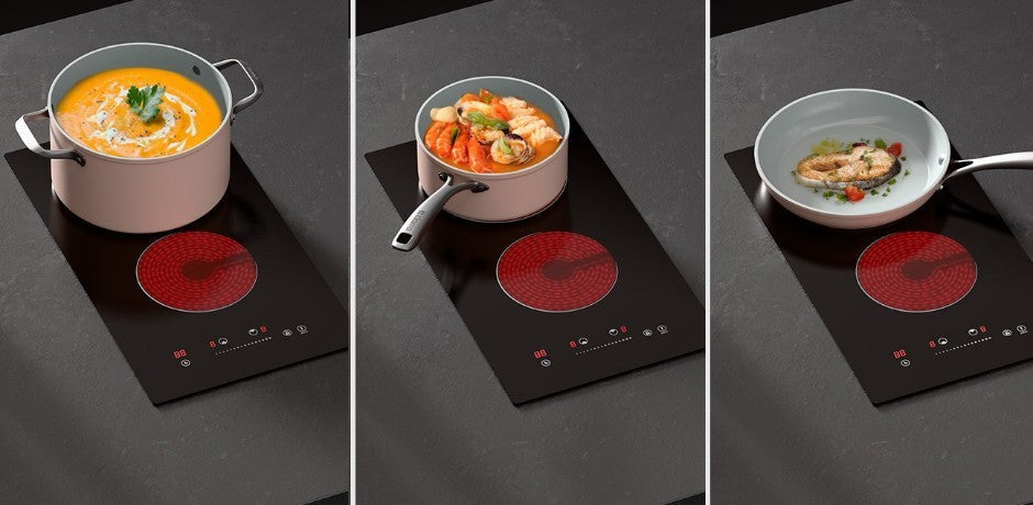 Cocina Eléctrica 2 Fuegos: La Elección Inteligente que Ahorra Espacio para Cocinas Modernas