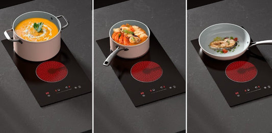 Cocina Eléctrica 2 Fuegos: La Elección Inteligente que Ahorra Espacio para Cocinas Modernas