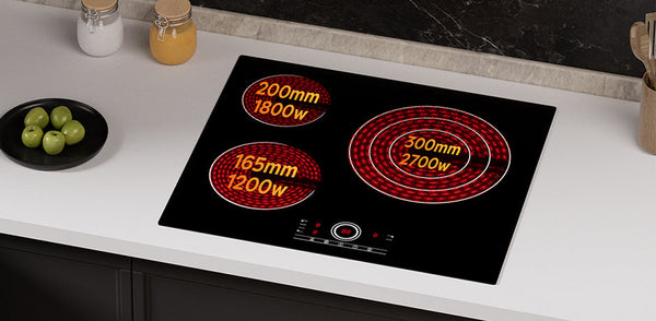 Placa vitrocerámica eléctrica: Cocina con estilo y facilidad