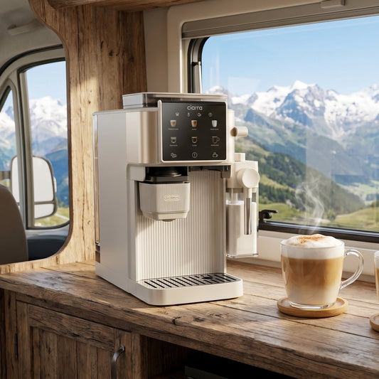 Cafetera camper