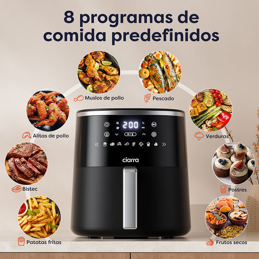 Recetas freidora de aire
