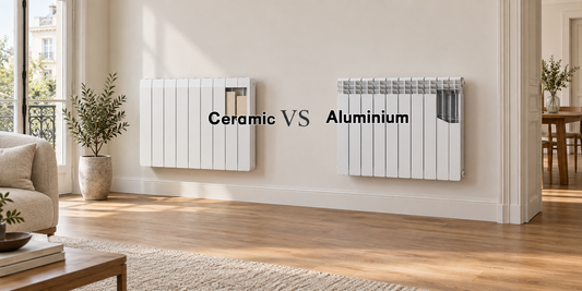 Emisor térmico cerámico vs aluminio: ¿Puede un emisor térmico de doble núcleo cerámico + aluminio combinar ambas ventajas?