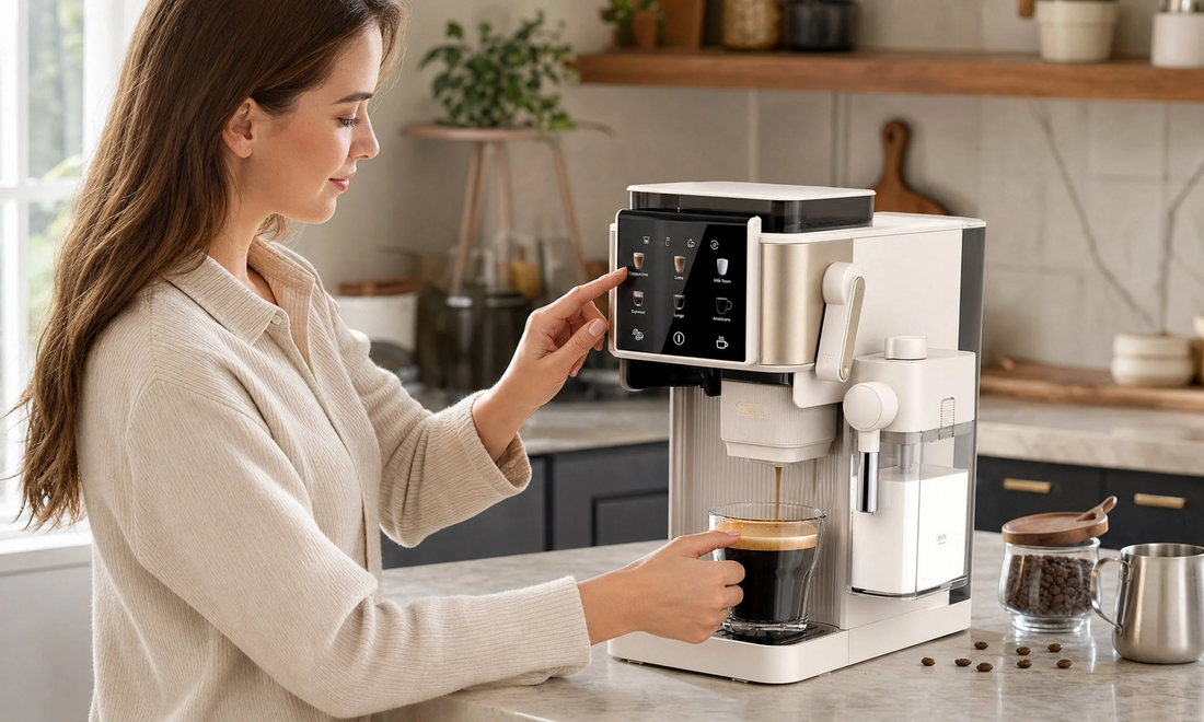 Cómo usar una cafetera semiautomática