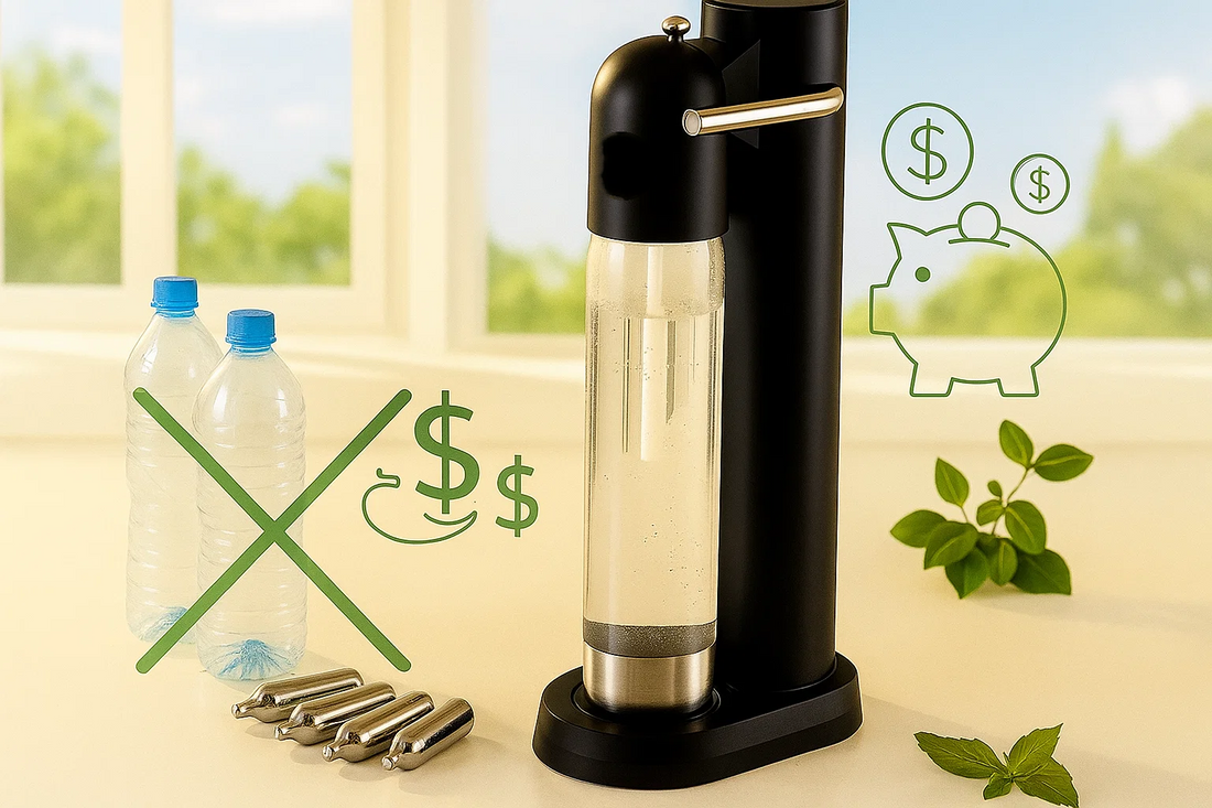 Ciarra Fizzify: Tu Máquina Agua con Gas Portátil y Ecológica