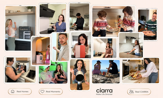 CIARRA 9.º Aniversario: Reseñas reales, historias de clientes y 9 años de innovación en la cocina