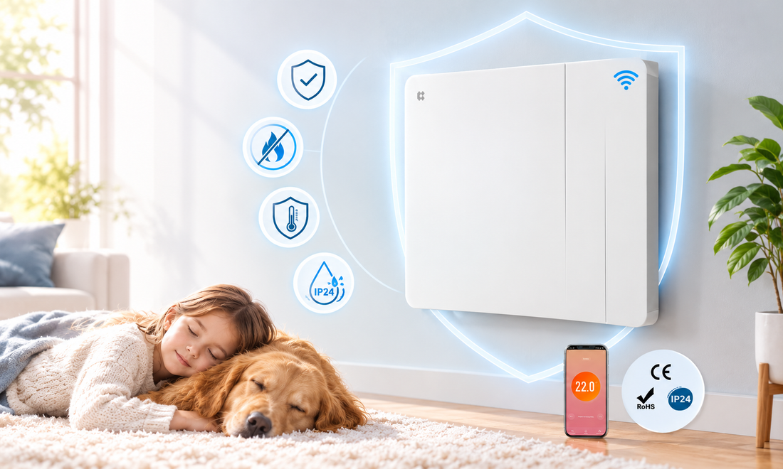 ¿Son seguros los radiadores eléctricos? 