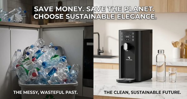 Filtro de agua ecológico: reduce tus costes de agua en un 60% y elimina para siempre el agua embotellada