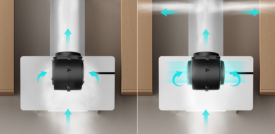 CIARRA Hotte Inclin¨¦e 650m3/h Classe A Eclairage LED Noir CBCB6736H-OW CIARRA Hotte Inclin¨¦e 650m3/h Classe A Eclairage LED Noir CBCB6736H-OW