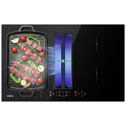 Ciarra ONE Placa de Inducción con Extractor Ultra 830 mm con Sistema Plasma⁺ Incorporado CBBEH834BBF-OW