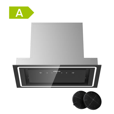 Ciarra Campana Extractora Integrada 52cm, Campana de Cristal Control por Gestos, Clase A & 8W LED CBCB5931C-OW