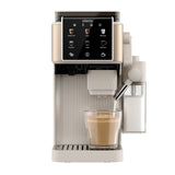 CIARRA CBSACM-D6 - Cafetera Semiautomática con Molinillo y Espumador de Leche