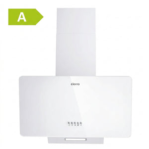CIARRA Campana Extractora Inclinada 60 cm Blanco, Clase A, 3 Velocidades CAW6750
