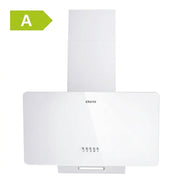 CIARRA Campana Extractora Inclinada 60 cm Blanco, Clase A, 3 Velocidades CAW6750