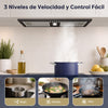 CBCB5937A-OW CIARRA campana empotrada 3 niveles de velocidad