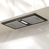 CBCS5937A-OW campana extractora oculta con puerta de mueble cerrada