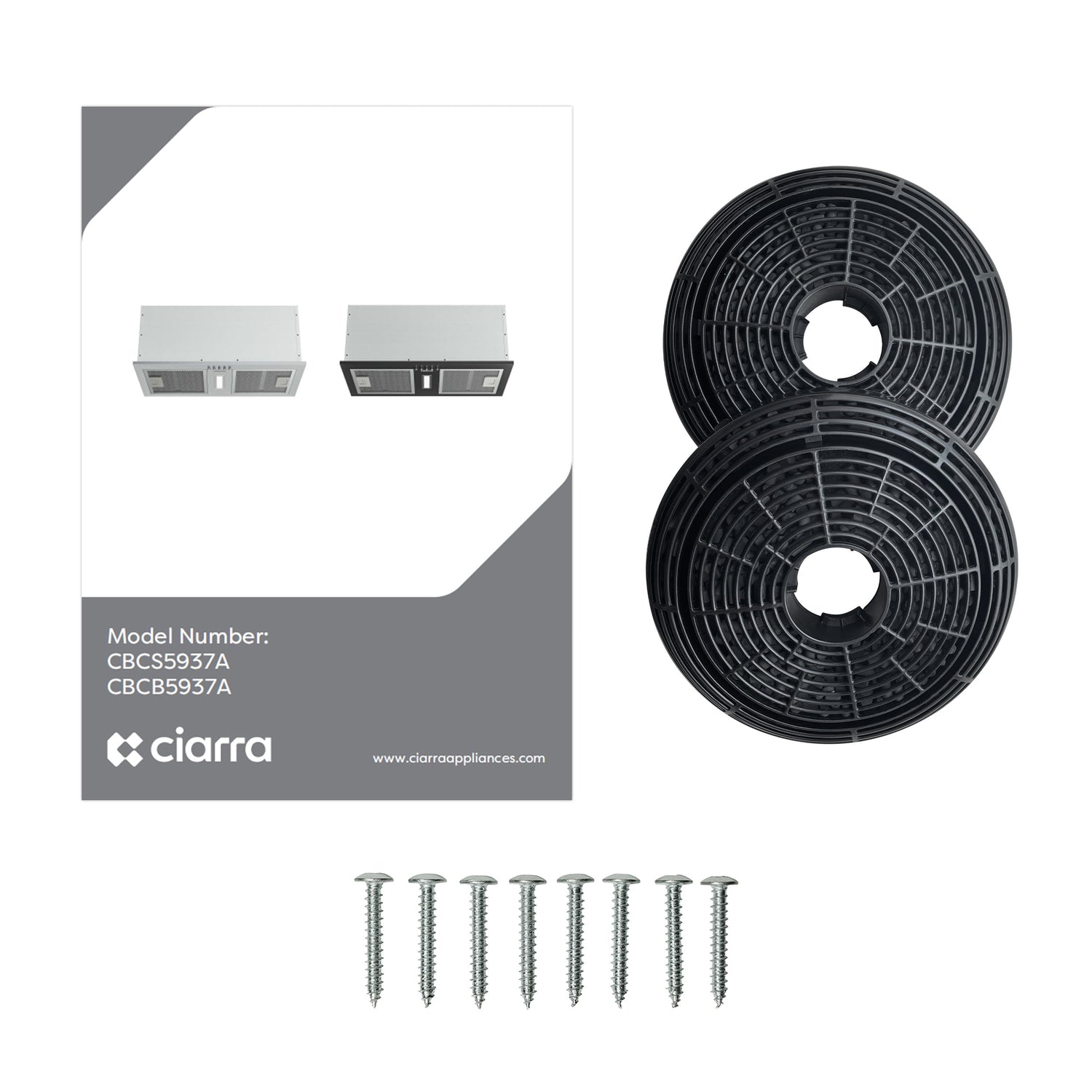 CBCB5937A-OW kit completo de accesorios originales para instalación