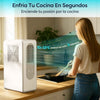 Ciarra Aire Acondicionado Portátil 3 en 1 Bajo Consumo A – Sin tubo, Refrigeración, Deshumidificación, Ventilación, Eficiente Energéticamente