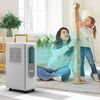 Ciarra Aire Acondicionado Portátil 3 en 1 Bajo Consumo A – Sin tubo, Refrigeración, Deshumidificación, Ventilación, Eficiente Energéticamente
