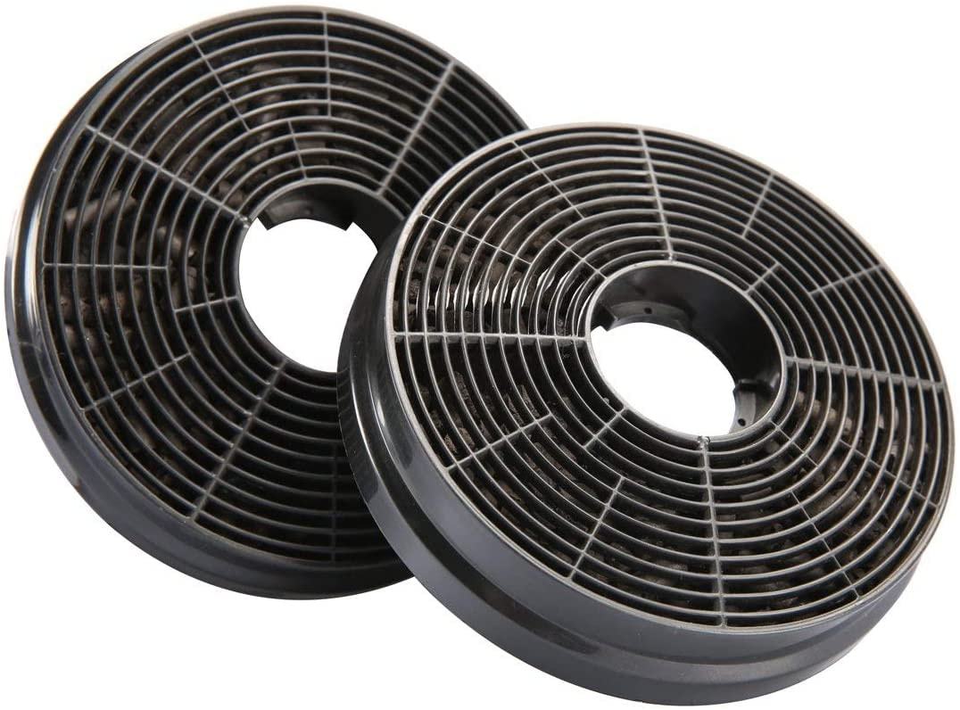 SOONYE CF001 Filtros de carbón para campana extractora, filtros de carbón  de fácil instalación y reemplazo para ventilación sin conductos, filtros de  carbón para recirculación (paquete de 2) : Electrodomésticos 